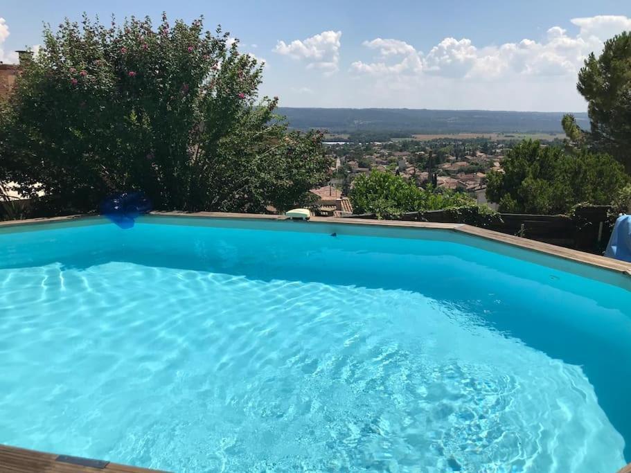 Appartement Sur La Colline Avec Acces Piscine Volx Esterno foto